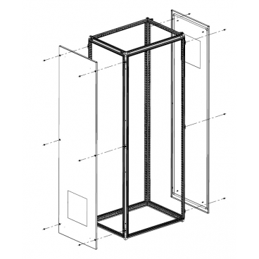 Комплект боковых стенок EMS-WF-1800.x.1000